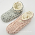 Warm Knitted Fuzzy Ballerina House Slippers